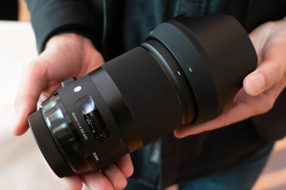 Объектив Sigma AF 40mm f/1.4 DG HSM Art Sony E