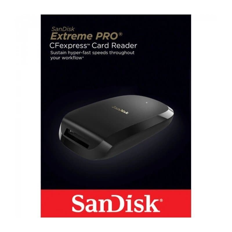 Картридер SanDisk Extreme PRO CFexpress Type B SDDR-F451, чёрный