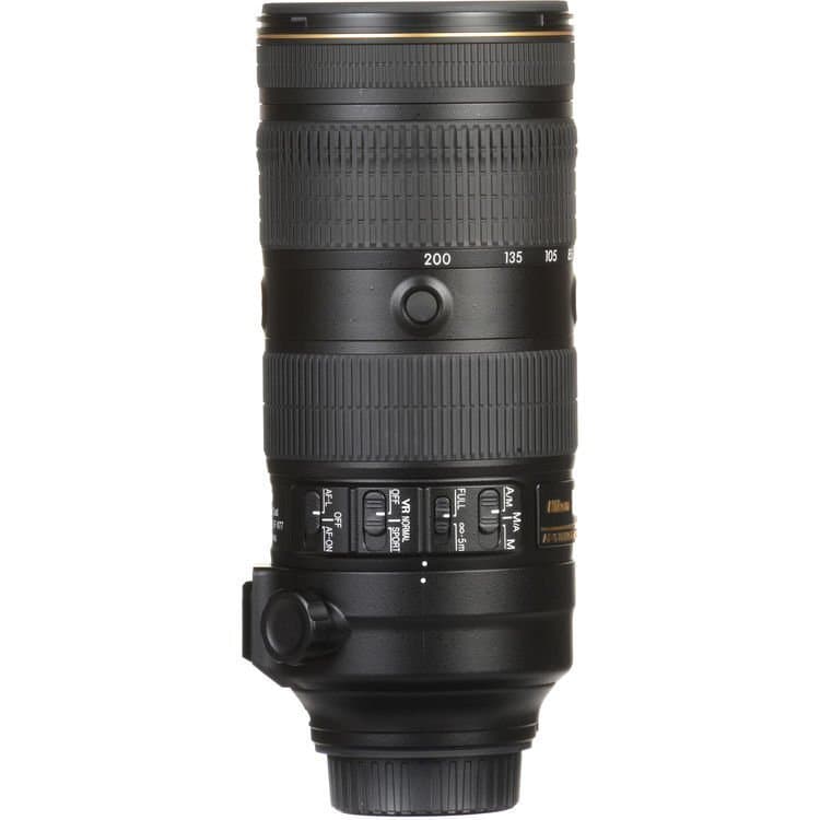 Объектив Nikon AF-S NIKKOR 70-200mm f/2.8E FL ED VR, чёрный