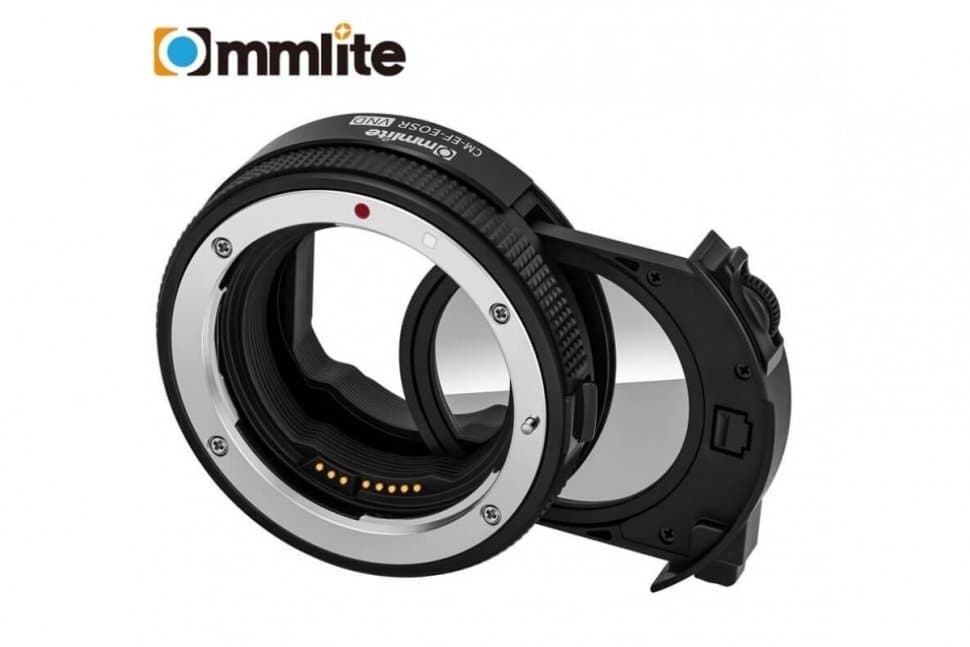 Commlite CM-EF-EOSR VND (Переходное кольцо для EF/EF-S объектив на EOSR/RF с Variable ND фильтра)