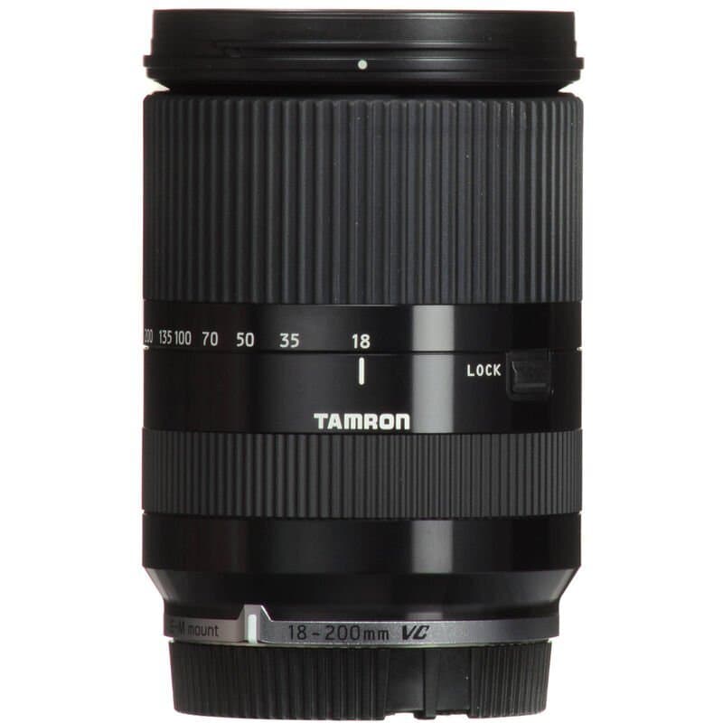 Объектив Tamron AF 18-200mm F/3.5-6.3 Di III VC Canon EF-M, чёрный