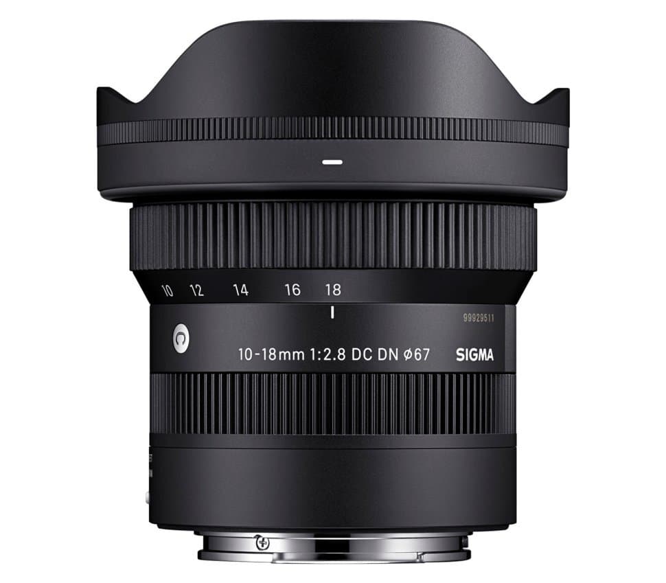 Объектив Sigma 10-18mm f/2.8 DC DN Contemporary Sony E, чёрный