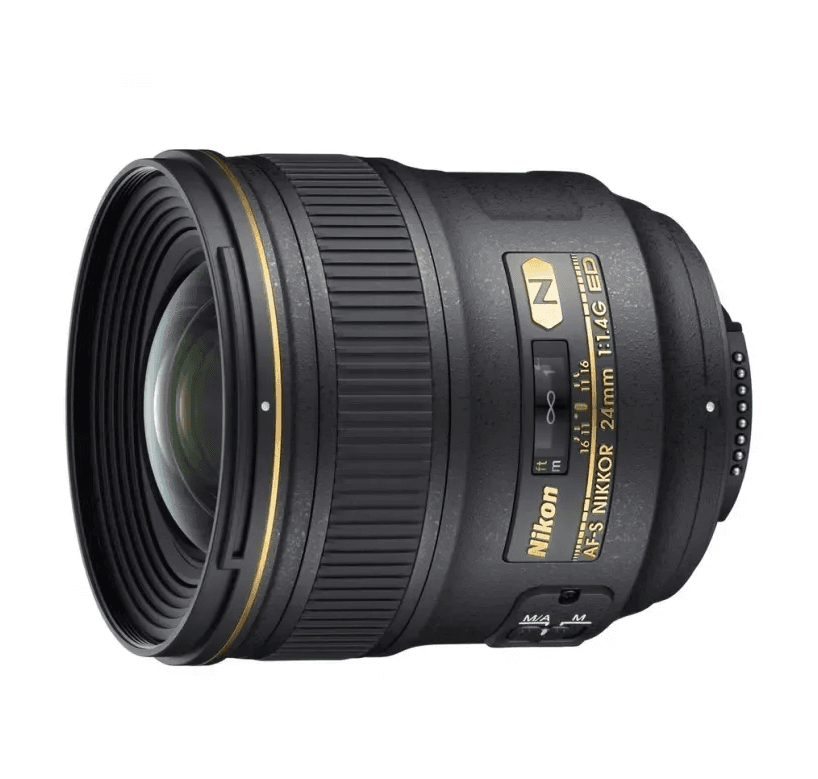 Объектив Nikon AF-S NIKKOR 24mm f/1.4G ED, чёрный