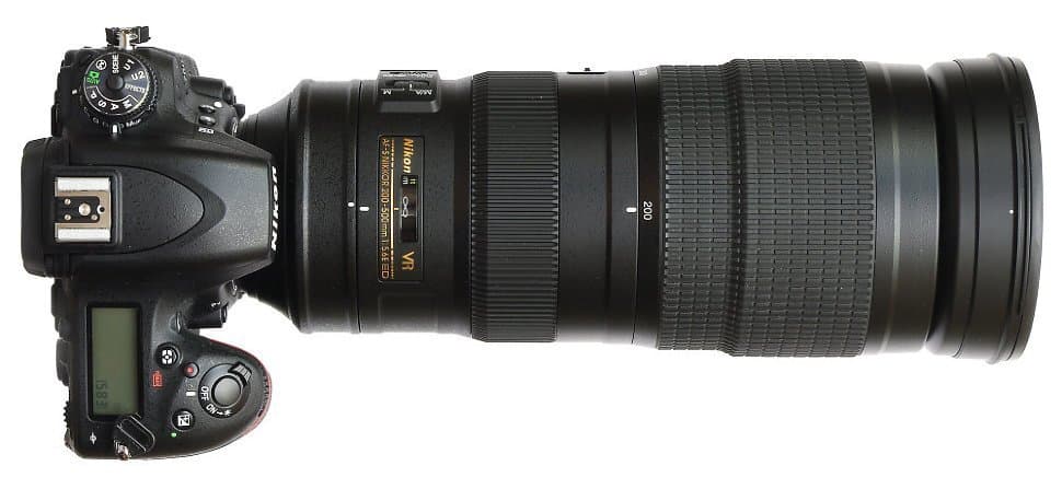 Объектив Nikon AF-S NIKKOR 200-500mm f/5.6E ED VR, чёрный