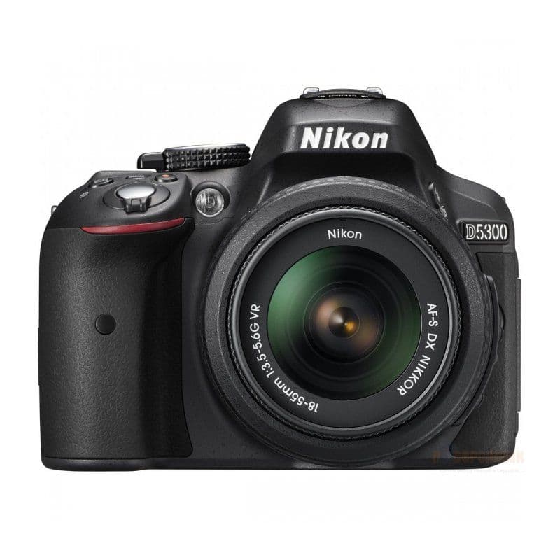 Фотоаппарат Nikon D5300 Kit AF-P 18-55mm f/3.5-5.6 VR, черный