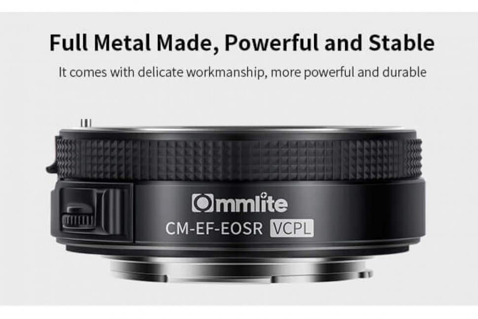 Commlite CM-EF-EOSR VCPL (Переходное кольцо для Canon EF/EF-S объективов на байонет EOSR RF-Mount Full-frame камеры.)