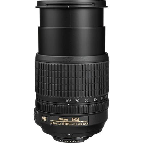 Объектив Nikon AF-S DX NIKKOR 18-105mm f/3.5-5.6G ED VR, чёрный