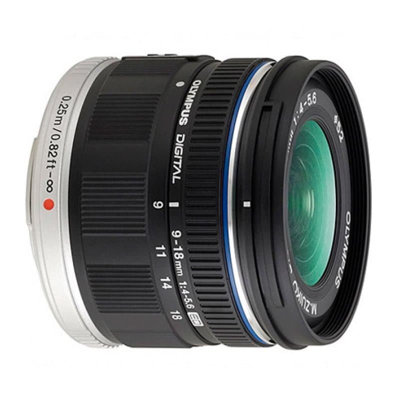 Объектив Olympus ED 9-18mm f/4.0-5.6 M.Zuiko Digital чёрный