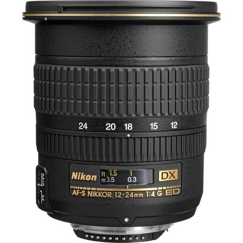 Объектив Nikon AF-S DX Zoom-NIKKOR 12-24mm f/4G IF-ED, чёрный
