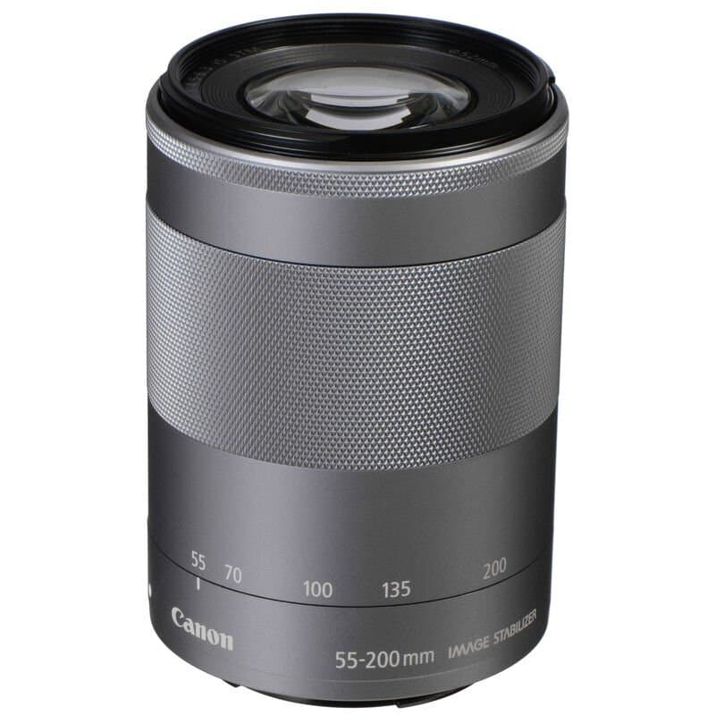 Объектив Canon EF-M 55-200mm f/4.5-6.3 IS STM Silver