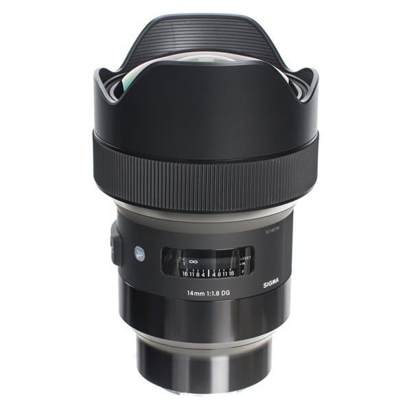 Объектив Sigma AF 14mm f/1.8 DG HSM Art Nikon F, чёрный