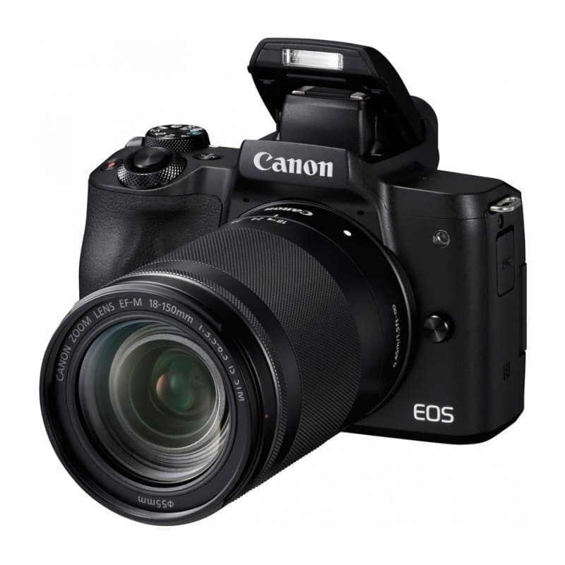 Фотоаппарат Canon EOS M50 Mark II Kit EF-M 18-150mm f/3.5-6.3 IS STM, чёрный