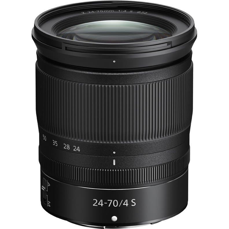Объектив Nikon NIKKOR Z 24-70mm f/4 S, чёрный