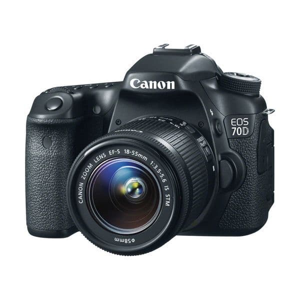 Фотоаппарат Canon EOS 70D Kit EF-S 18-55mm f/3.5-5.6 IS STM, черный