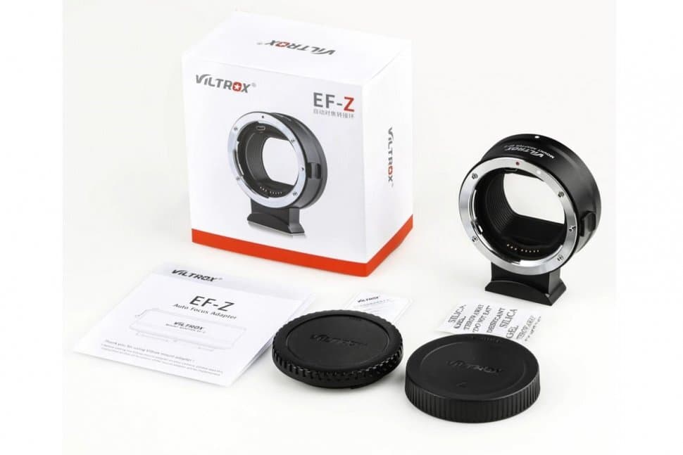 VILTROX EF-Z (Переходное кольцо для объективов серии Canon EF и EF-S YF на Nikon Z крепление камеры)