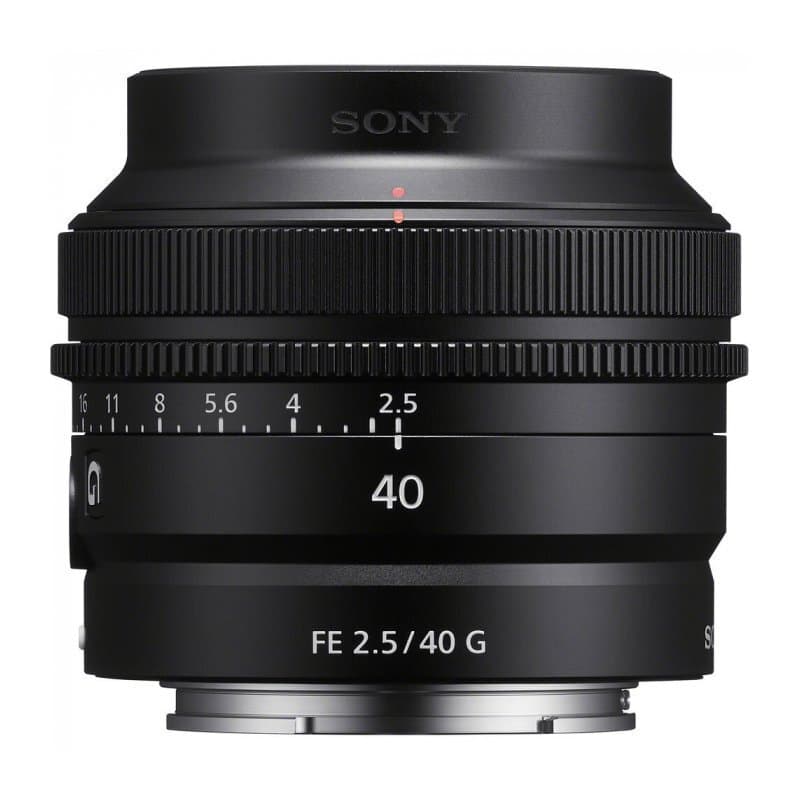 Объектив Sony FE 40mm f/2.5 G, чёрный