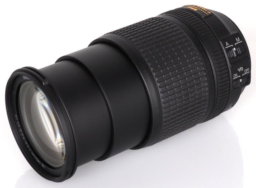 Объектив Nikon AF-S DX NIKKOR 18-140mm f/3.5-5.6G ED VR, чёрный