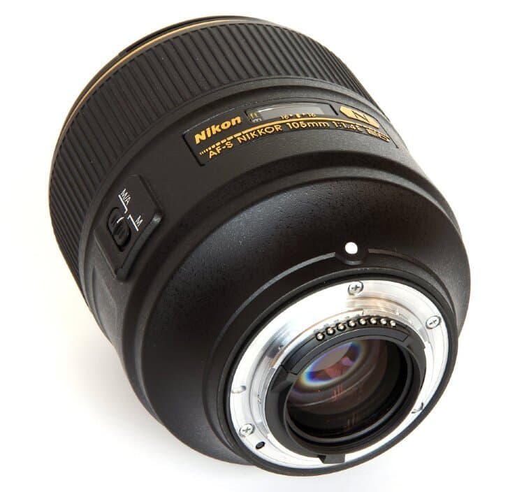 Объектив Nikon AF-S Nikkor 105mm F/1.4E ED, чёрный