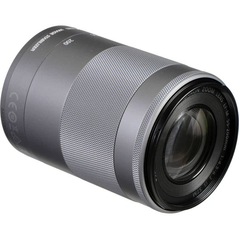 Объектив Canon EF-M 55-200mm f/4.5-6.3 IS STM Silver