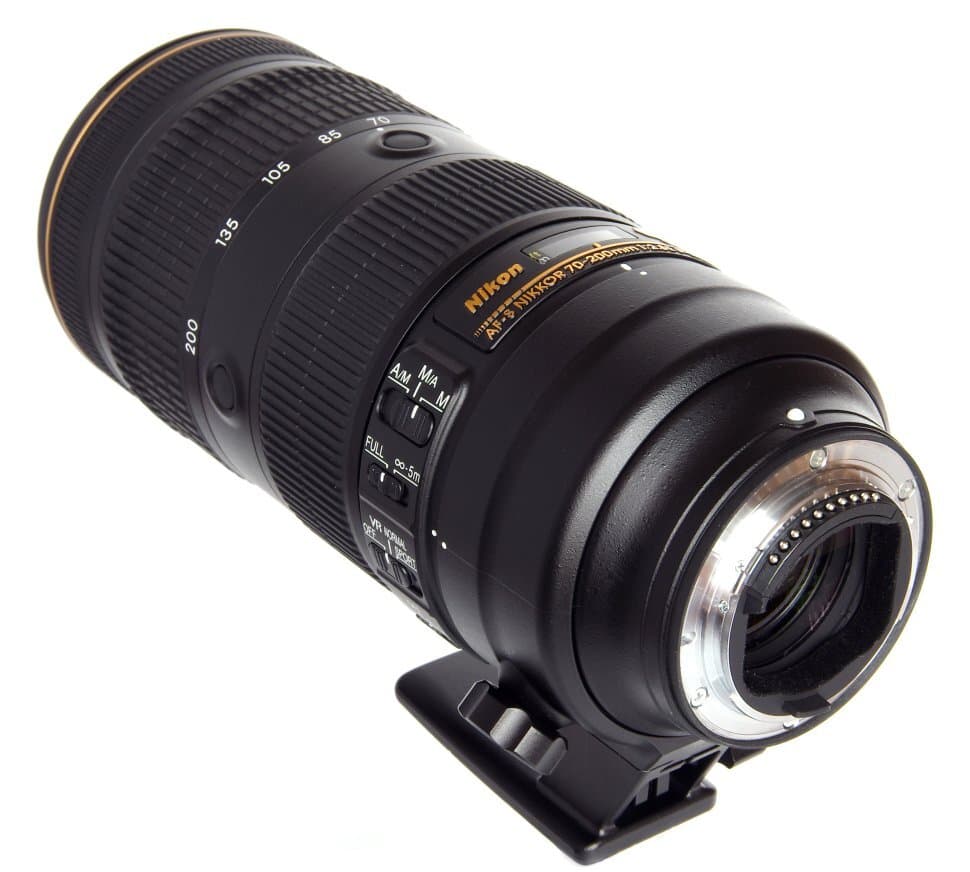 Объектив Nikon AF-S NIKKOR 70-200mm f/2.8E FL ED VR, чёрный