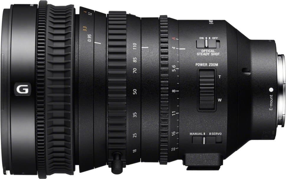 Объектив Sony E PZ 18-110mm f/4 G OSS, чёрный