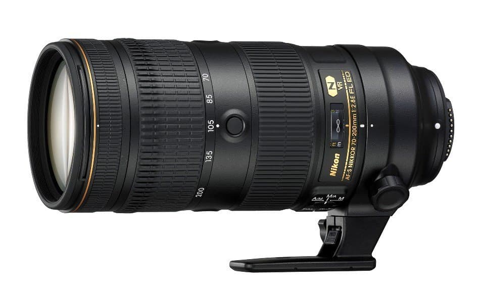 Объектив Nikon AF-S NIKKOR 70-200mm f/2.8E FL ED VR, чёрный