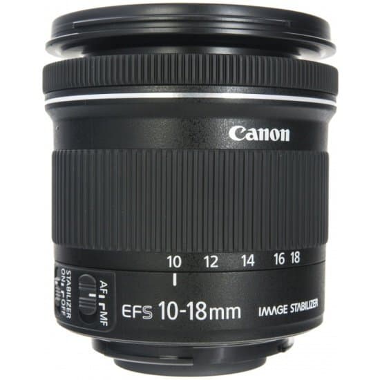 Объектив Canon EF-S 10-18mm f/4.5–5.6 IS STM