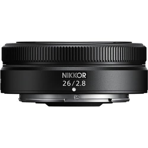 Объектив Nikon NIKKOR Z 26mm f/2.8, чёрный