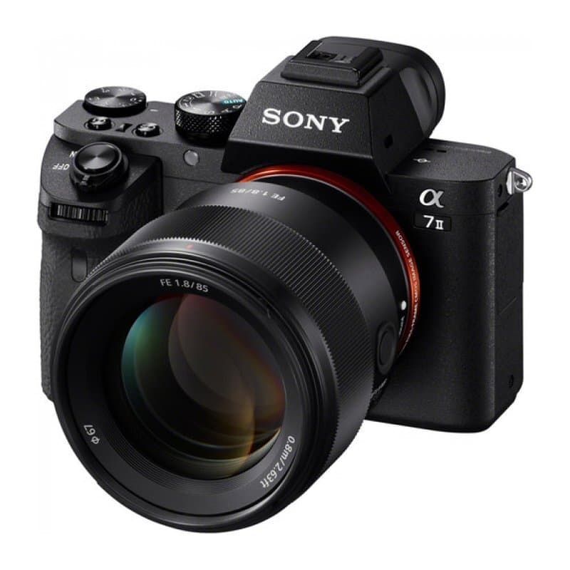 Объектив Sony FE 85mm f/1.8, чёрный