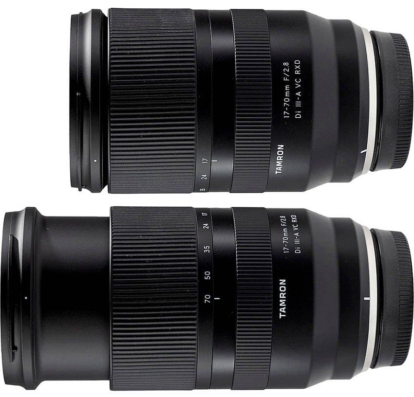 Объектив Tamron 17-70mm f/2.8 DI III - A VC RXD for Fujifilm X, черный