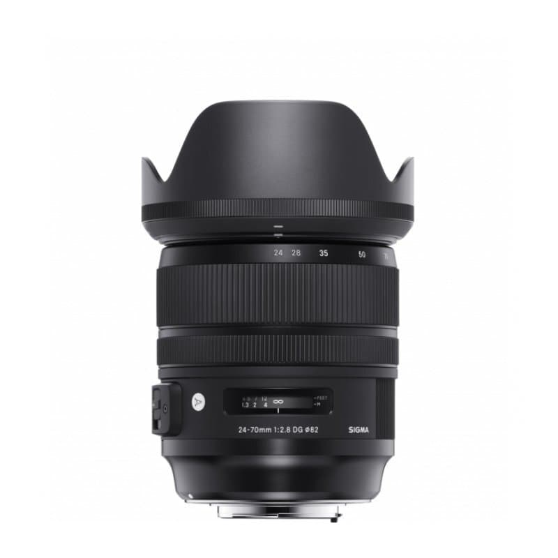 Объектив Sigma AF 24-70mm f/2.8 DG OS HSM Art Nikon F, чёрный