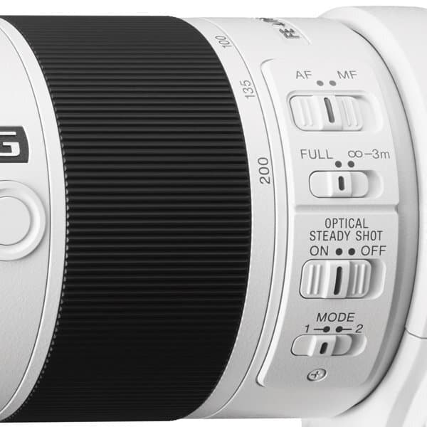 Объектив Sony FE 70-200mm f/4 G OSS, белый