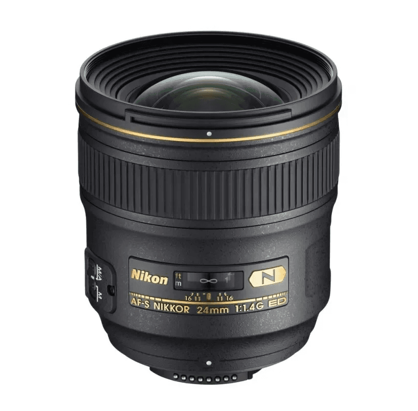 Объектив Nikon AF-S NIKKOR 24mm f/1.4G ED, чёрный