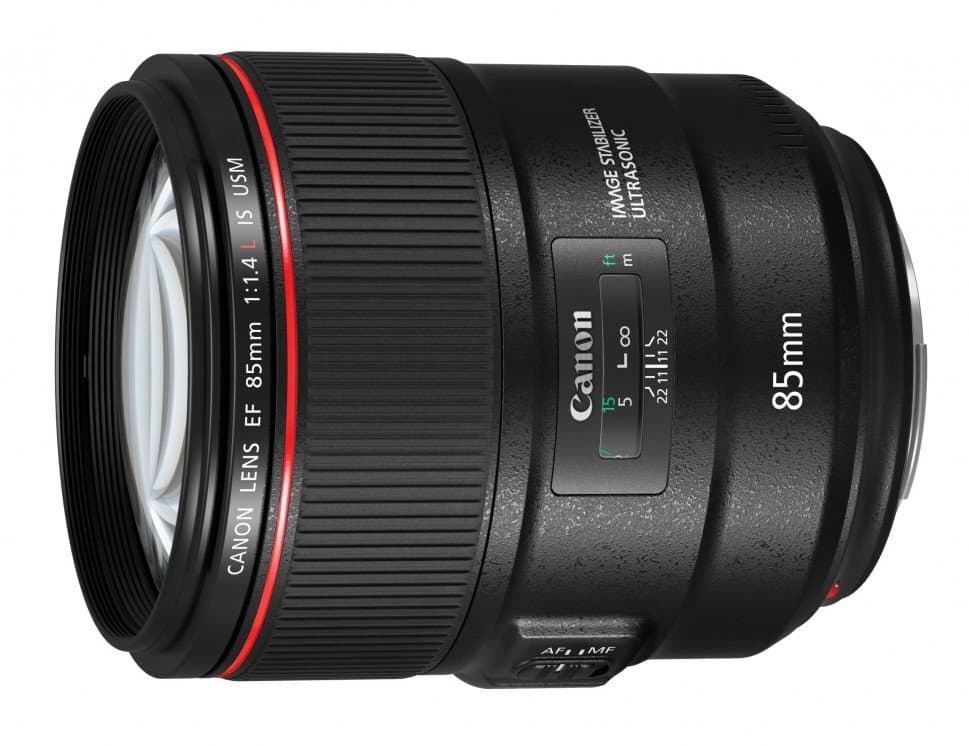 Объектив Canon EF 85mm f/1.4L IS USM, черный